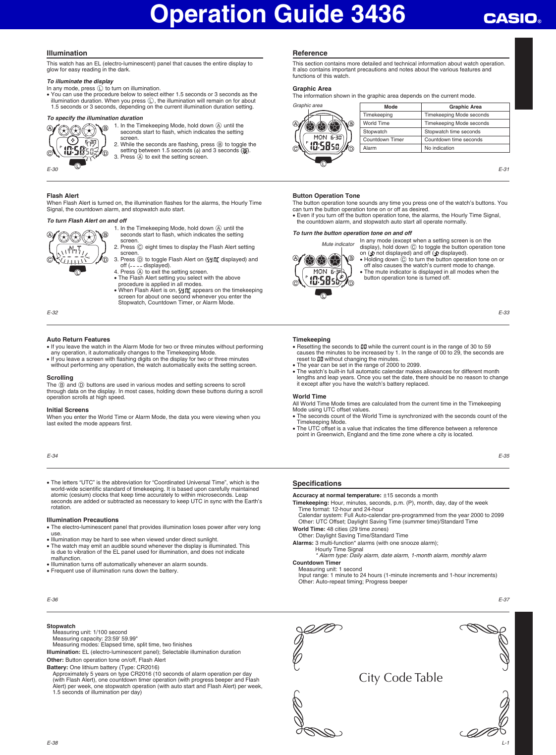 Page 4 of 5 - Casio MA1405-EA QW-3436 User Manual  To The Bd1bb088-964e-46fb-afb3-ad01ccfcbfc5