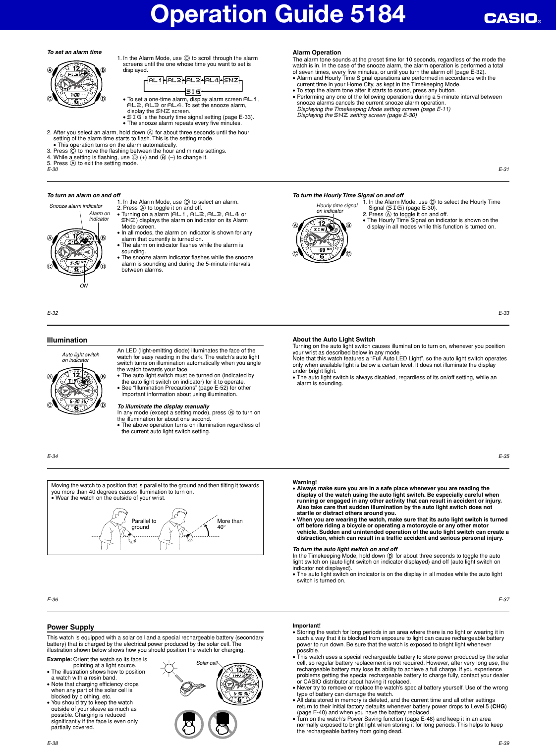Page 4 of 6 - Casio MO1208-EB QW-5184 User Manual  To The A9c0c7fa-c865-46cf-b669-c3fba944fb09