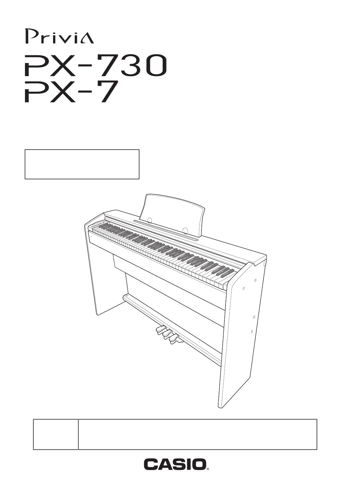 Casio Px730 Px7 J Privia Px 730bk Px 730cy Px730 7 Ja 1a Web