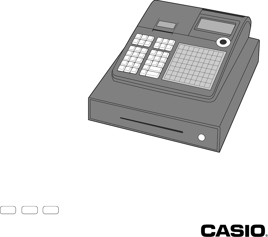 Caisse enregistreuse CASIO SE - Changer date et heure