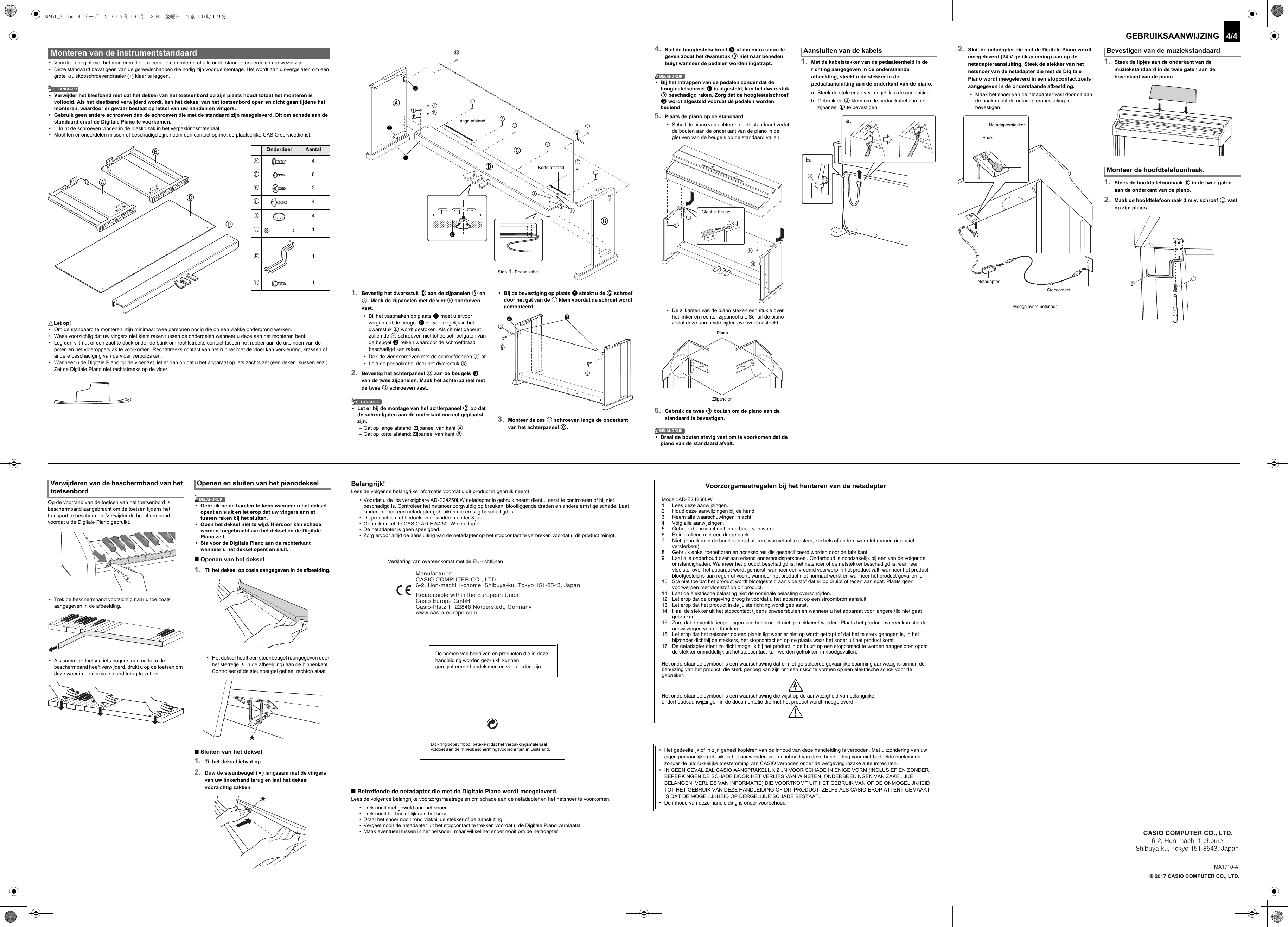 Page 4 of 4 - Casio AP470_NL Web_AP470-D-1A_2A Web AP470-D-1A 2A NL
