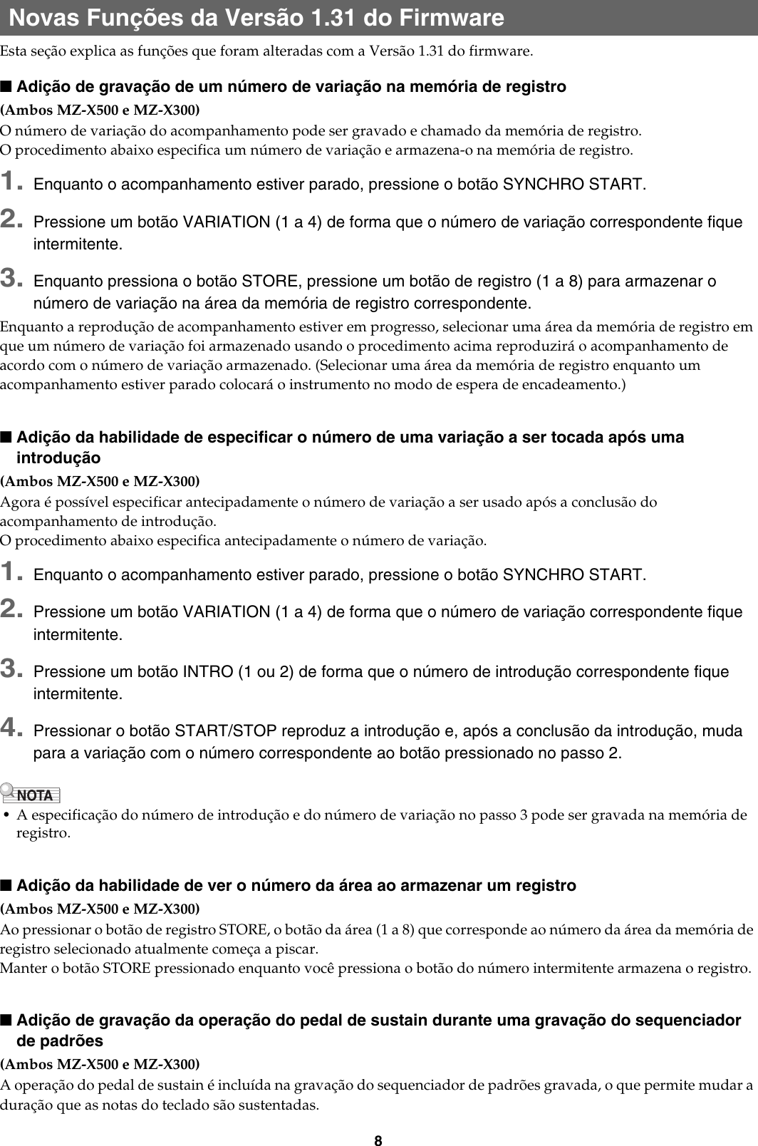 Page 8 of 11 - Casio MZX500/300-131-P-1A_PT Web_MZX500_300-131-P-1A Web MZX500 300-131-P-1A PT