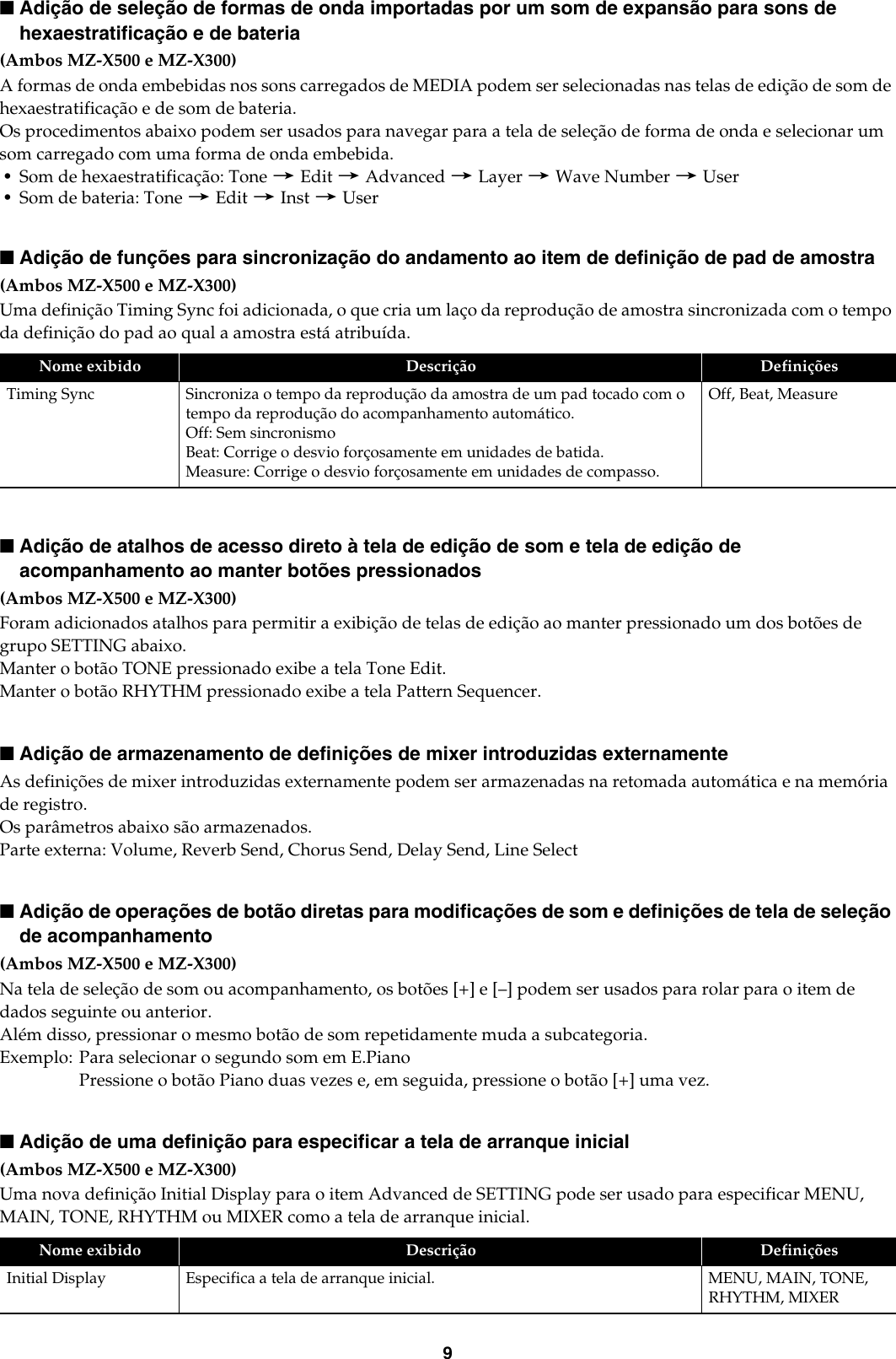 Page 9 of 11 - Casio MZX500/300-131-P-1A_PT Web_MZX500_300-131-P-1A Web MZX500 300-131-P-1A PT