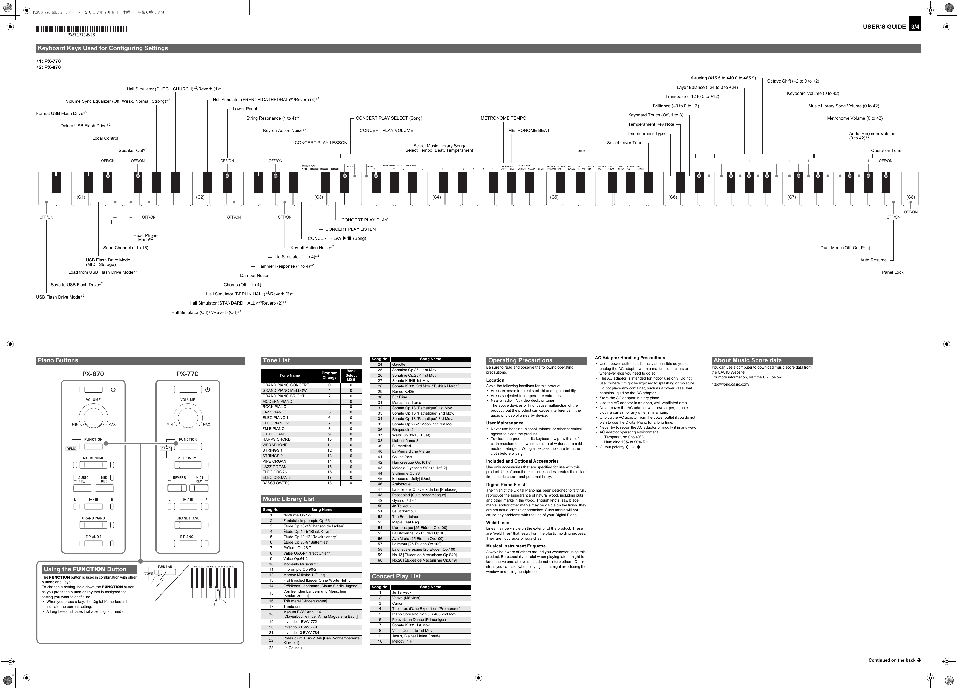 Page 3 of 4 - Casio PX870/770_EN Web_PX870_770-E-1B_2B Web PX870 770-E-1B 2B EN