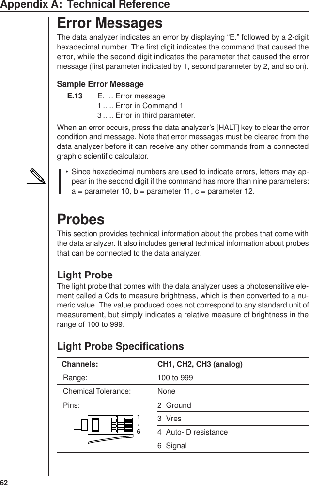 Page 2 of 9 - Casio -23 Appendix A: Technical Reference Ea100 EN