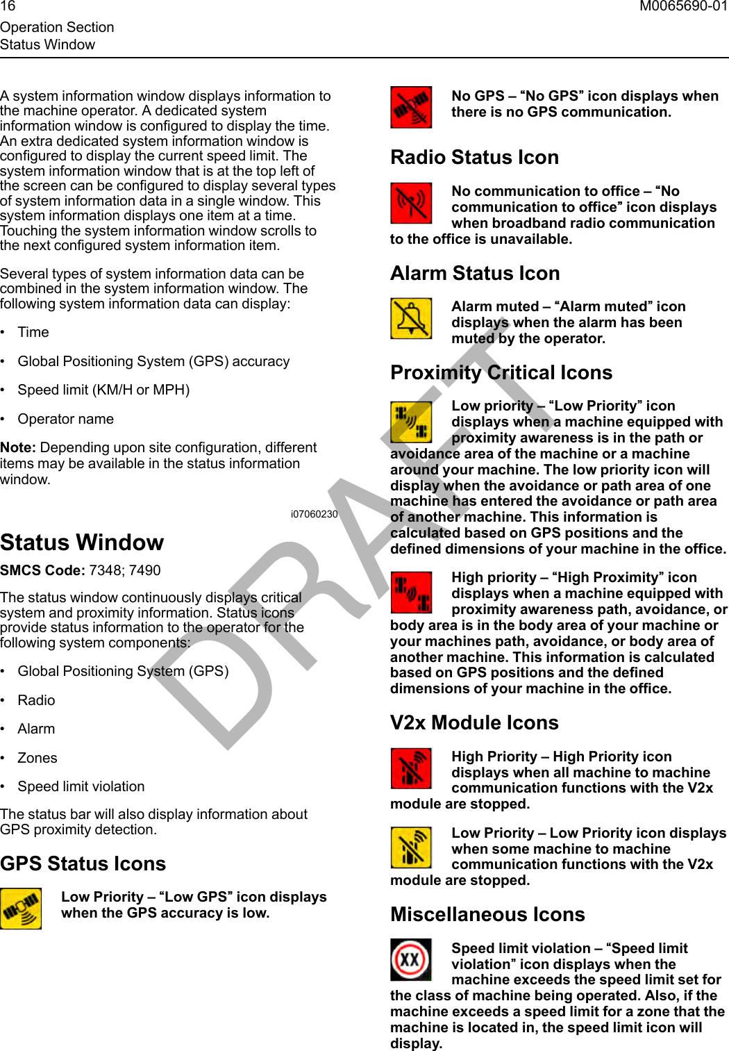 Page 16 of Caterpillar PL671 Digital Transmission System User Manual 