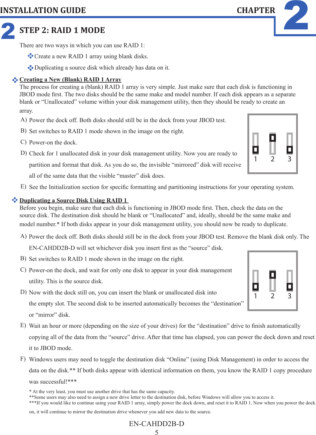 Page 7 of 11 - Cavalry-Storage Cavalry-Storage-En-Cahdd2B-D-Users-Manual-  Cavalry-storage-en-cahdd2b-d-users-manual