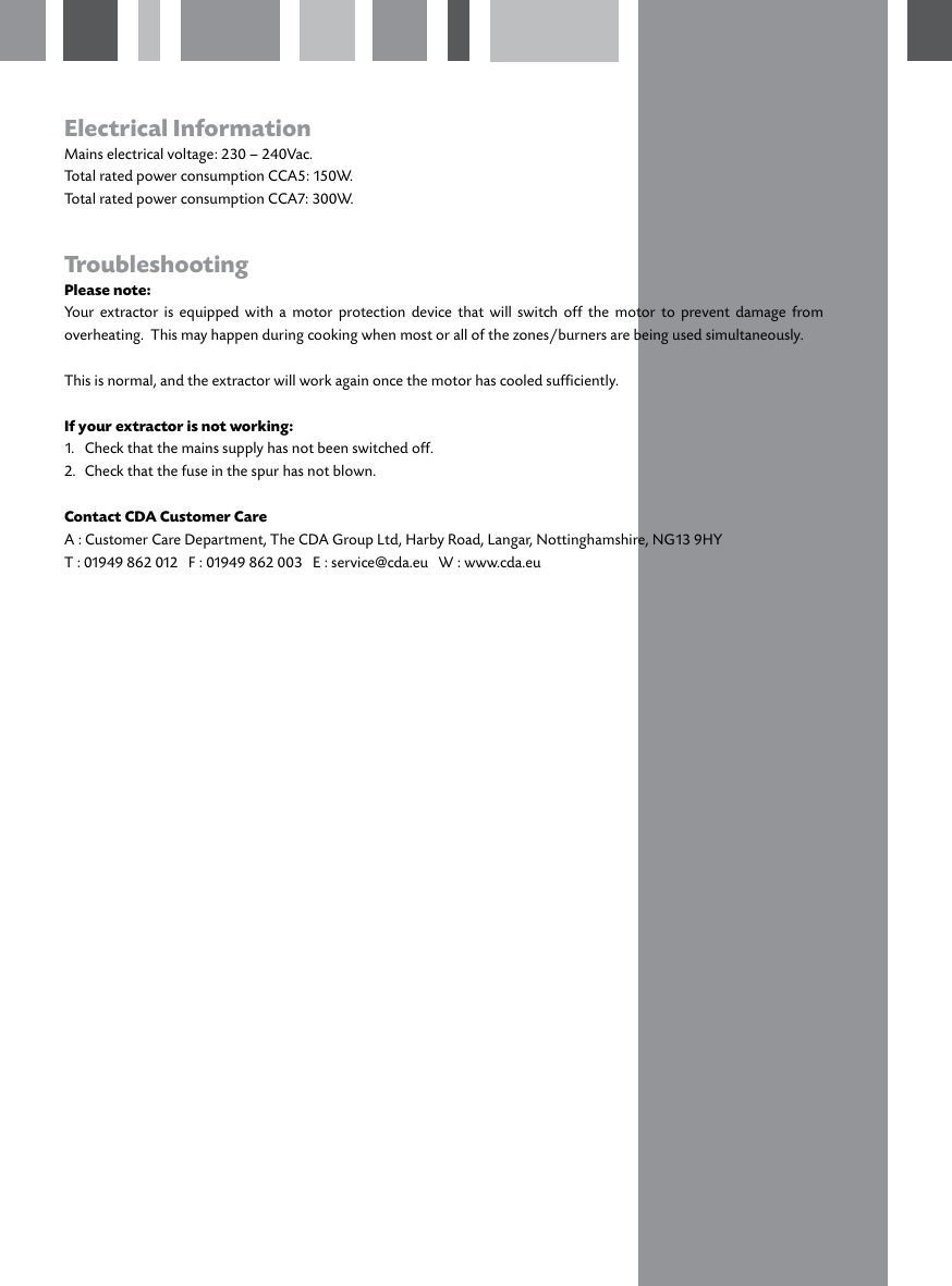Page 7 of 12 - Cda Cda-Cca5-7-Users-Manual-  Cda-cca5-7-users-manual