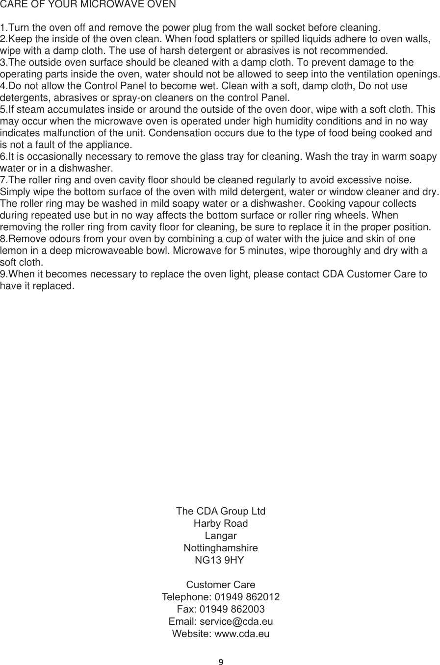 Page 10 of 12 - Cda Cda-Mc41Bl-Users-Manual- SPECIFICATIONS  Cda-mc41bl-users-manual