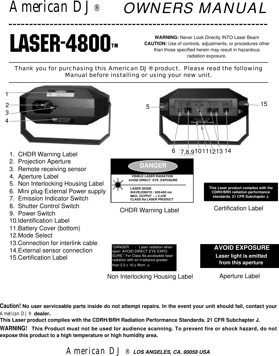 Page 1 of 2 - LAZR4800