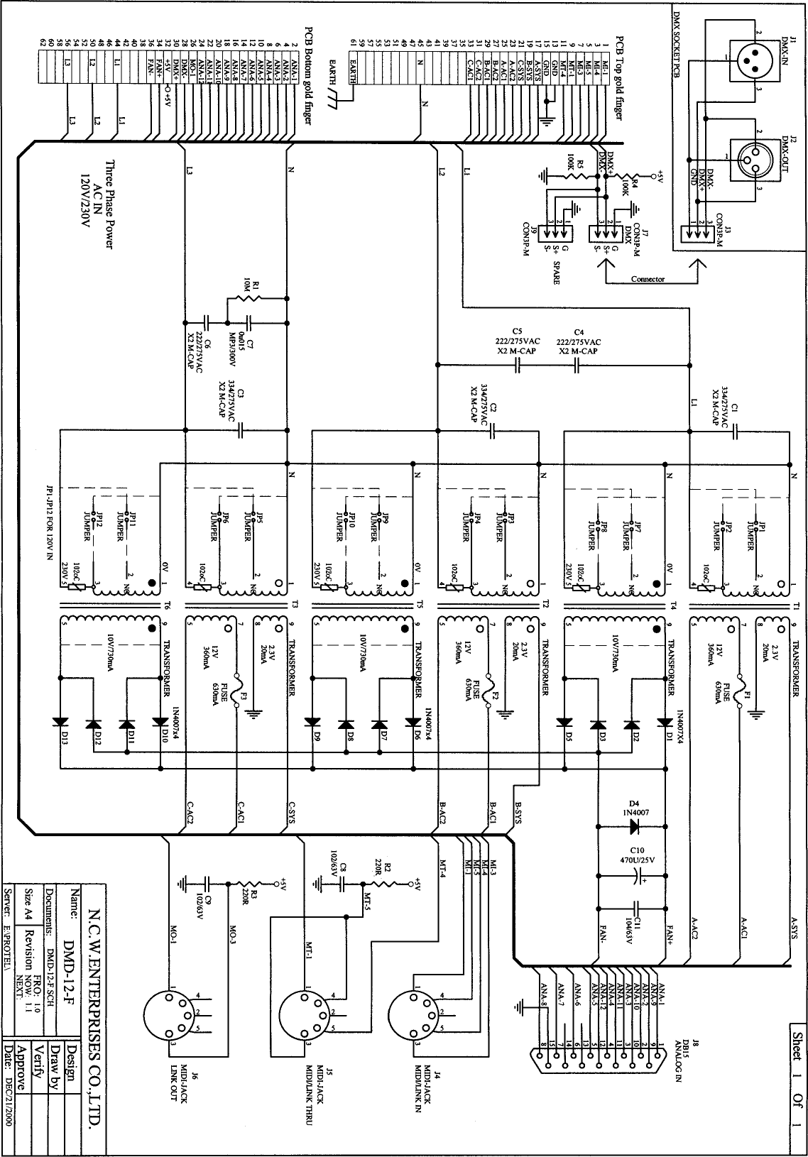 Page 9 of 9 - Mdp-1219 Wiring Diagram User Manual