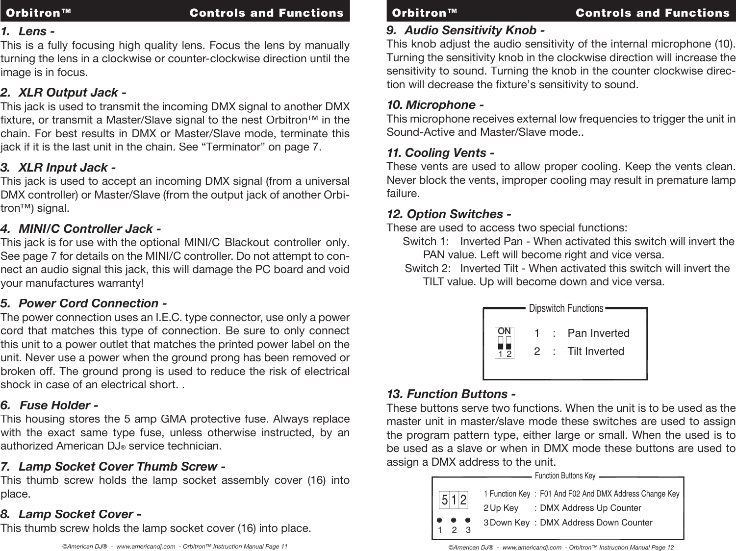 Page 6 of 12 - Orbitron User Manual