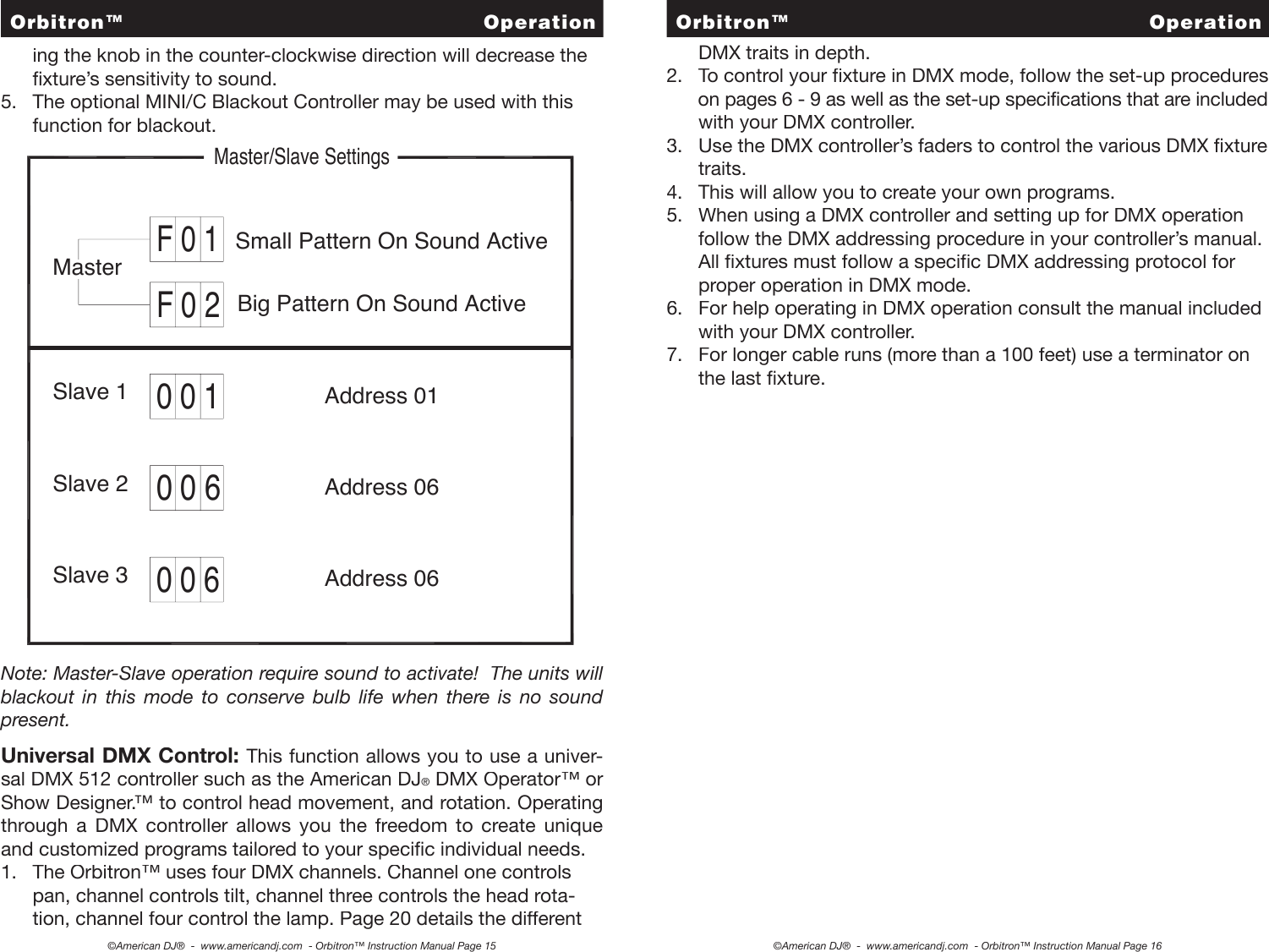 Page 8 of 12 - Orbitron User Manual