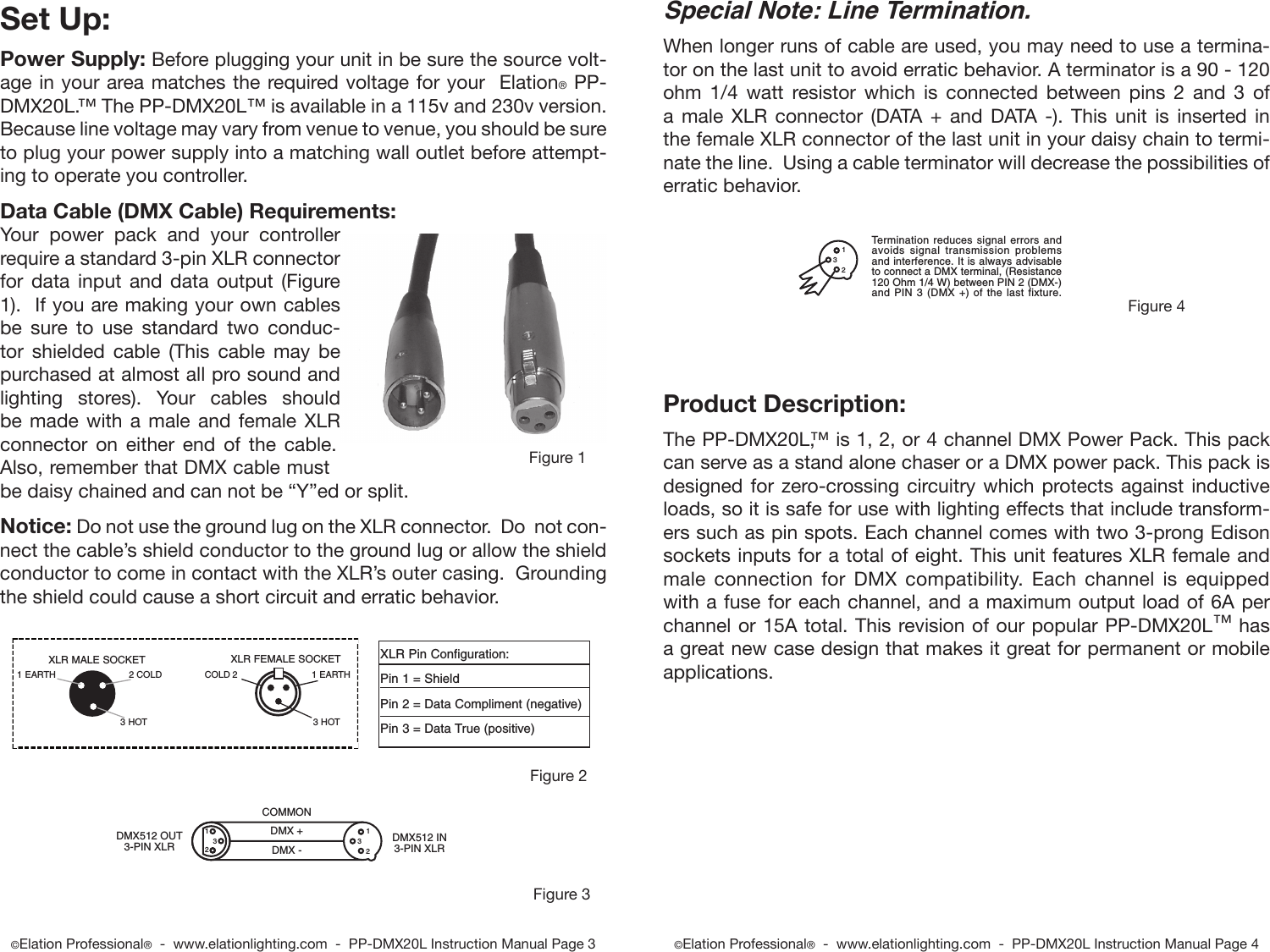 Page 2 of 4 - Pp-Dmx20L User Manual