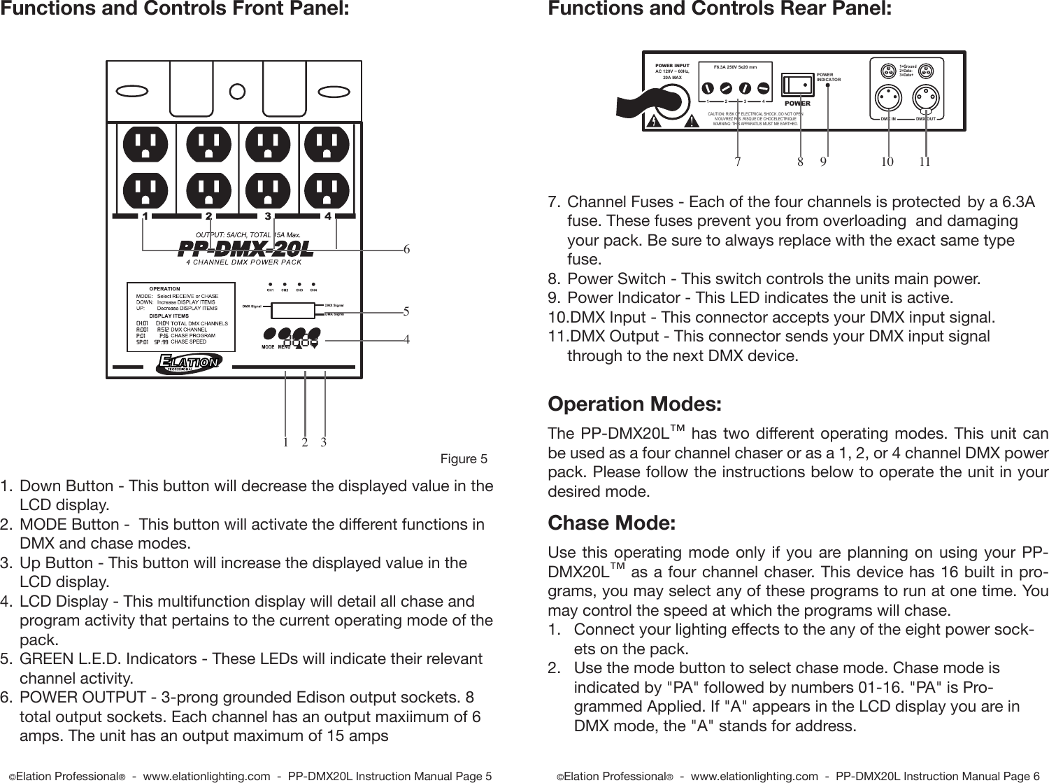 Page 3 of 4 - Pp-Dmx20L User Manual