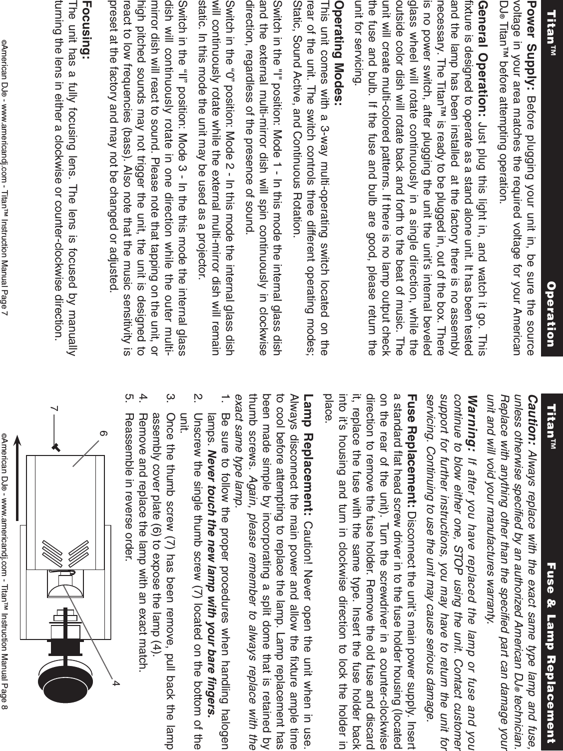 Page 4 of 6 - Titan 1 User Manual