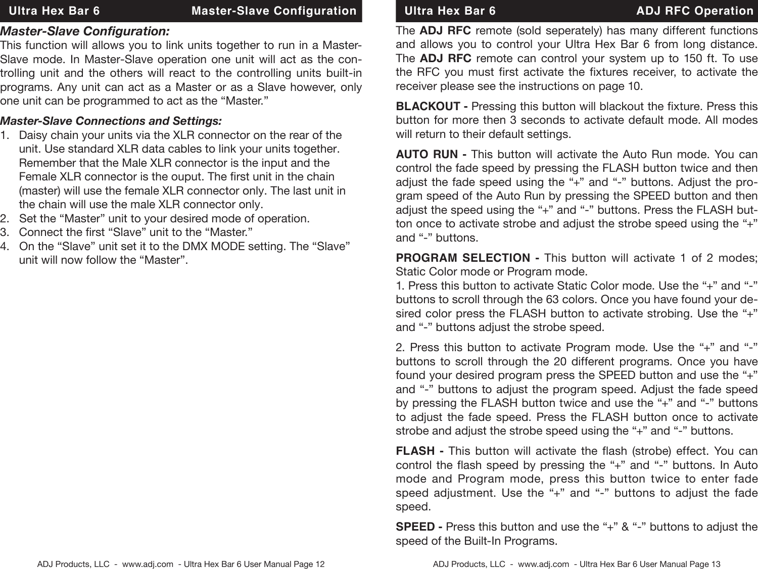 Page 7 of 12 - Ultra Hex Bar 6 Cdb Ultra_hex_bar_6 User Manual
