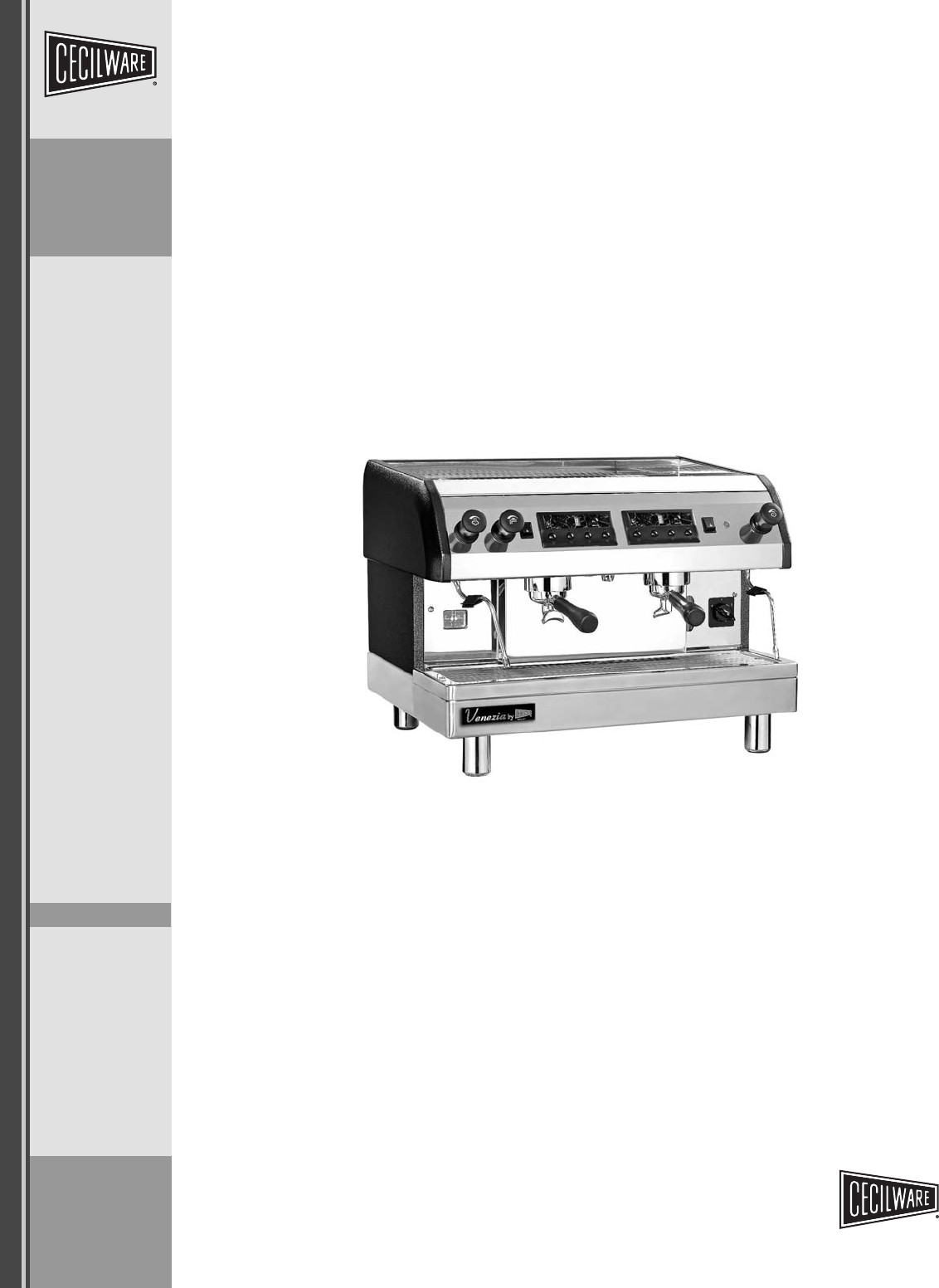 Cecilware Esp1 Users Manual ESP Espresso