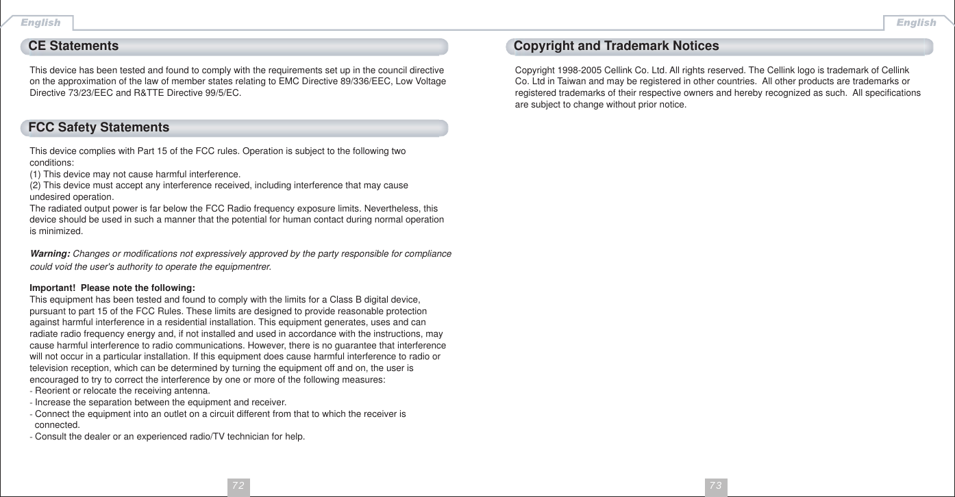 Page 7 of Cellink 4710874203754 Bluetooth Stereo Headset User Manual 