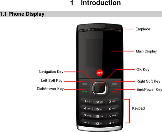 1  Introduction 1.1 Phone Display                  