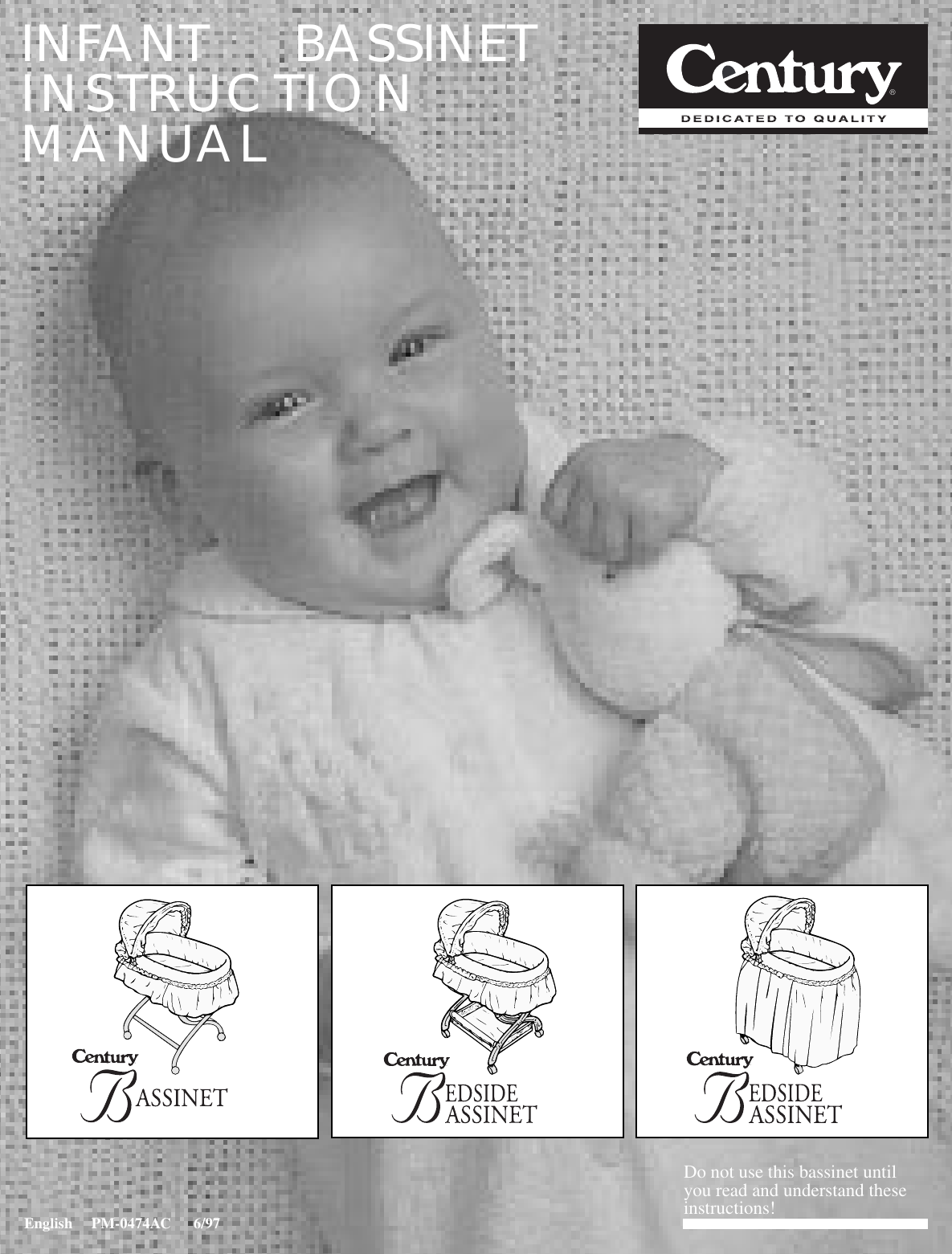 century-10-440-users-manual-infant-bassinet