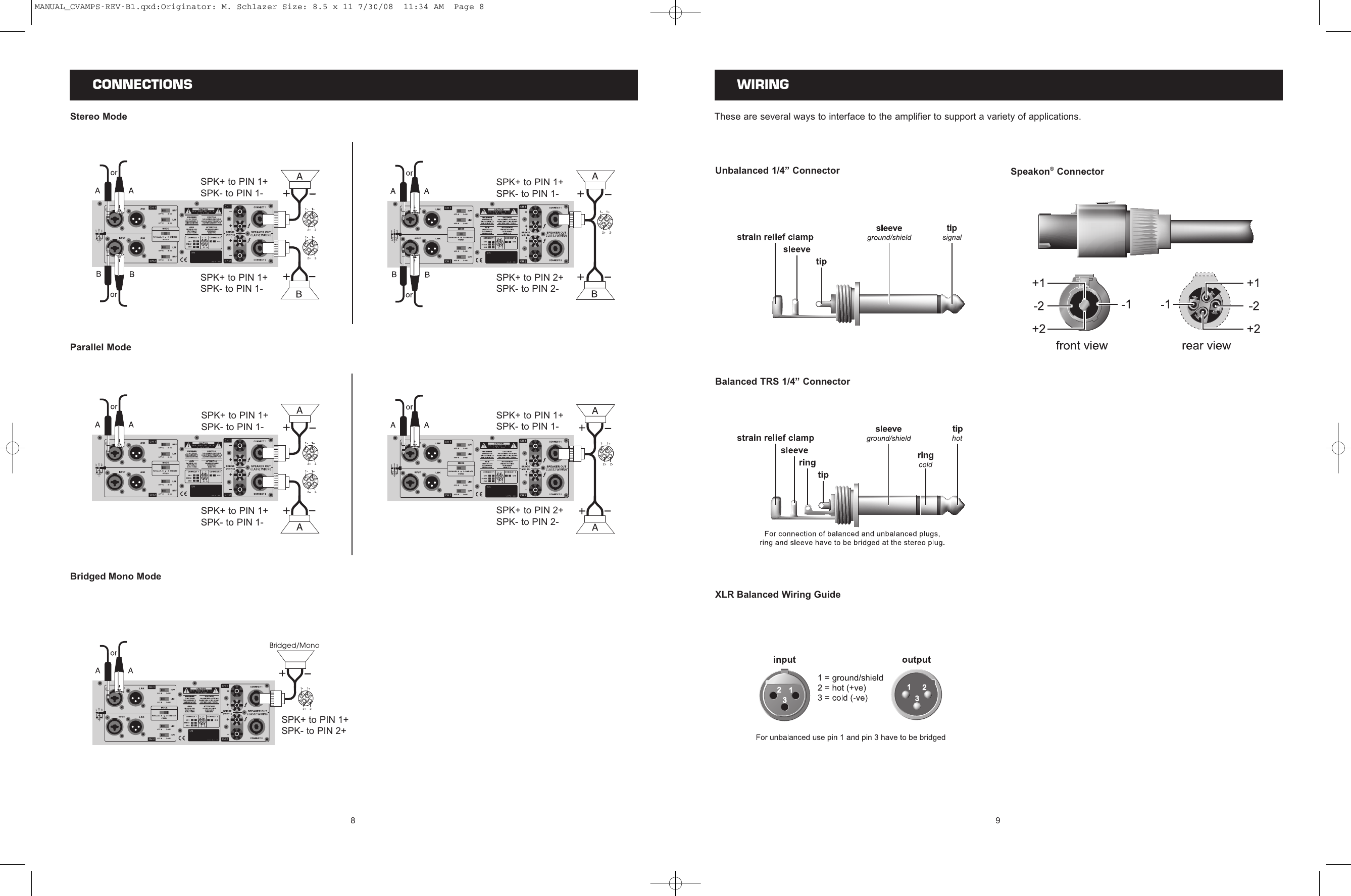 Page 8 of 8 - Cerwin-Vega Cerwin-Vega-Cv-1800-Users-Manual- Originator  Cerwin-vega-cv-1800-users-manual