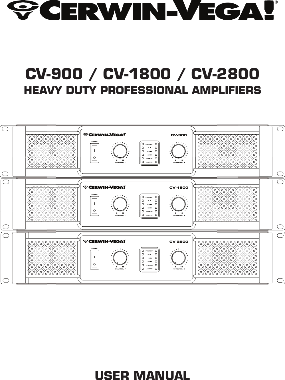 Page 1 of 11 - Cerwin-Vega Cerwin-Vega-Cv-1800-Users-Manual-  Cerwin-vega-cv-1800-users-manual