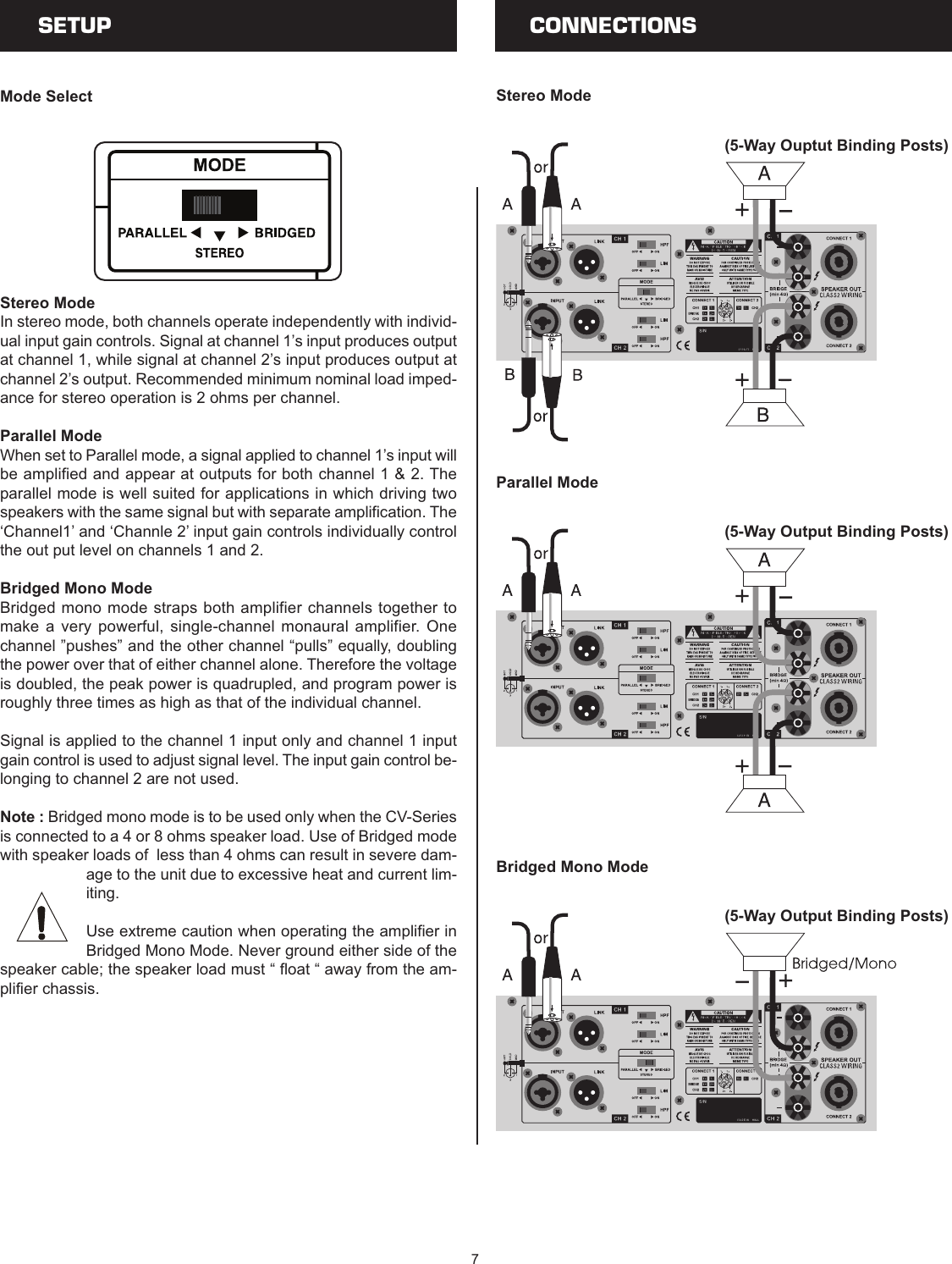 Page 7 of 11 - Cerwin-Vega Cerwin-Vega-Cv-1800-Users-Manual-  Cerwin-vega-cv-1800-users-manual