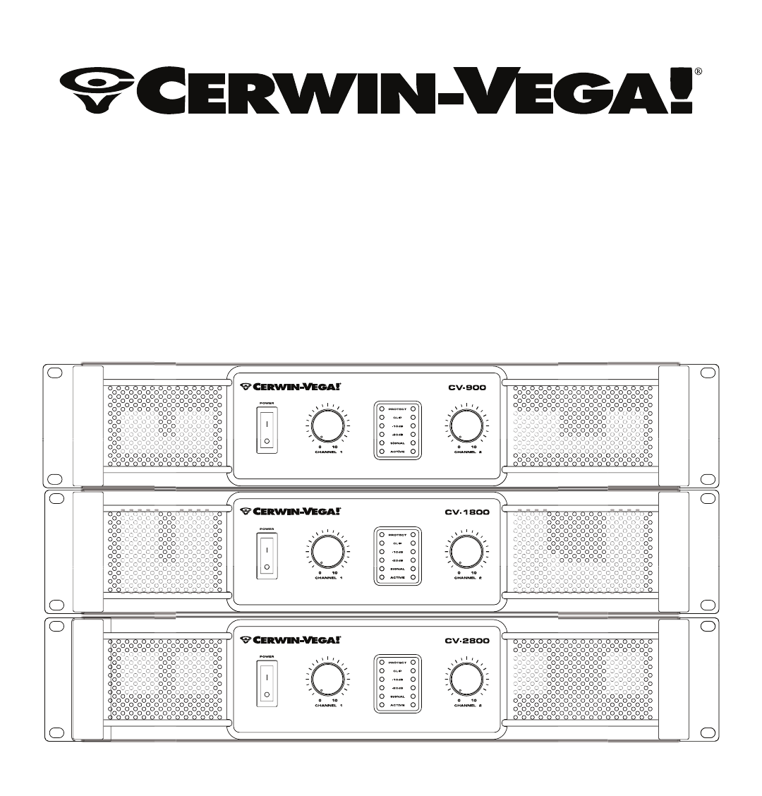 Cerwin Vega Cv 1800 Users Manual