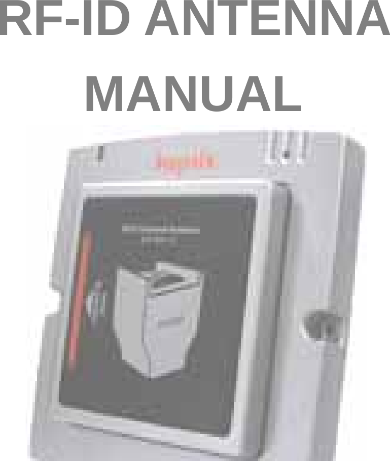 RF-ID ANTENNA   MANUAL   