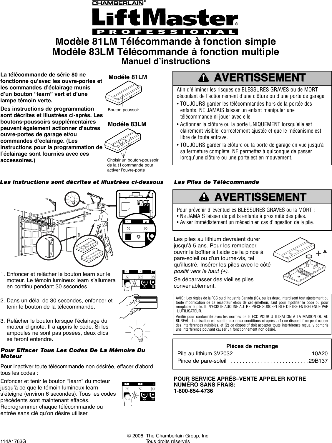 Page 2 of 2 - Chamberlain Chamberlain-Liftmaster-81Lm-Users-Manual- GDO Accessories  Chamberlain-liftmaster-81lm-users-manual