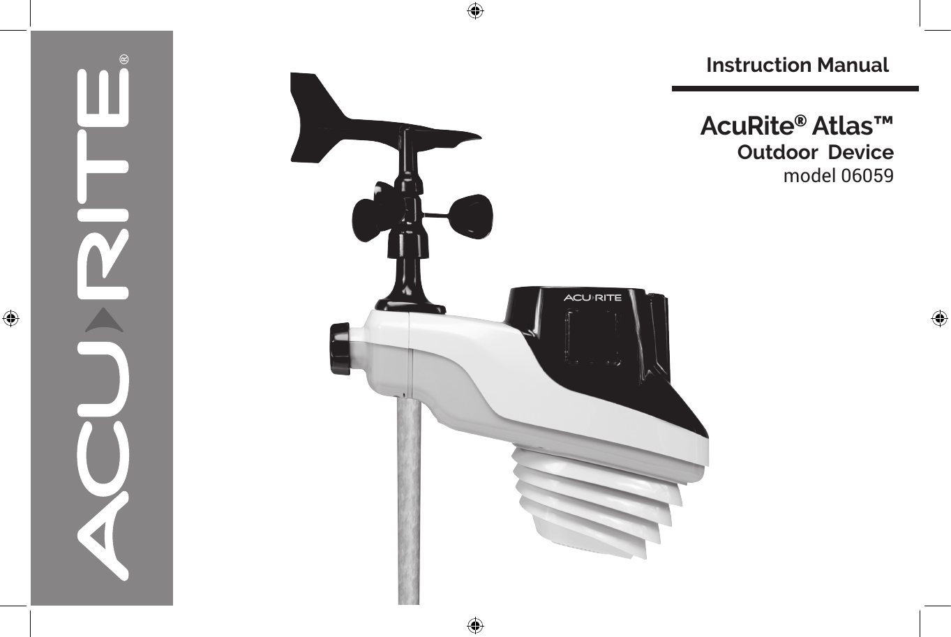 Page 1 of Chaney Instrument ATLASTX Weather Station User Manual 