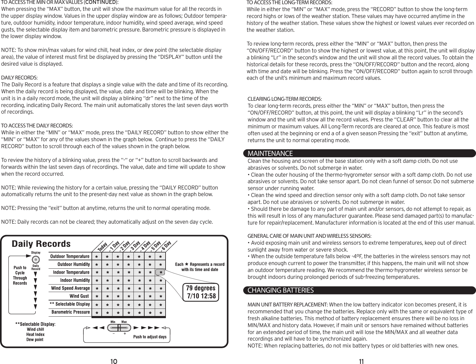 Page 6 of 9 - Chaney-Instrument Chaney-Instrument-Clock-992-Users-Manual- 1  Chaney-instrument-clock-992-users-manual