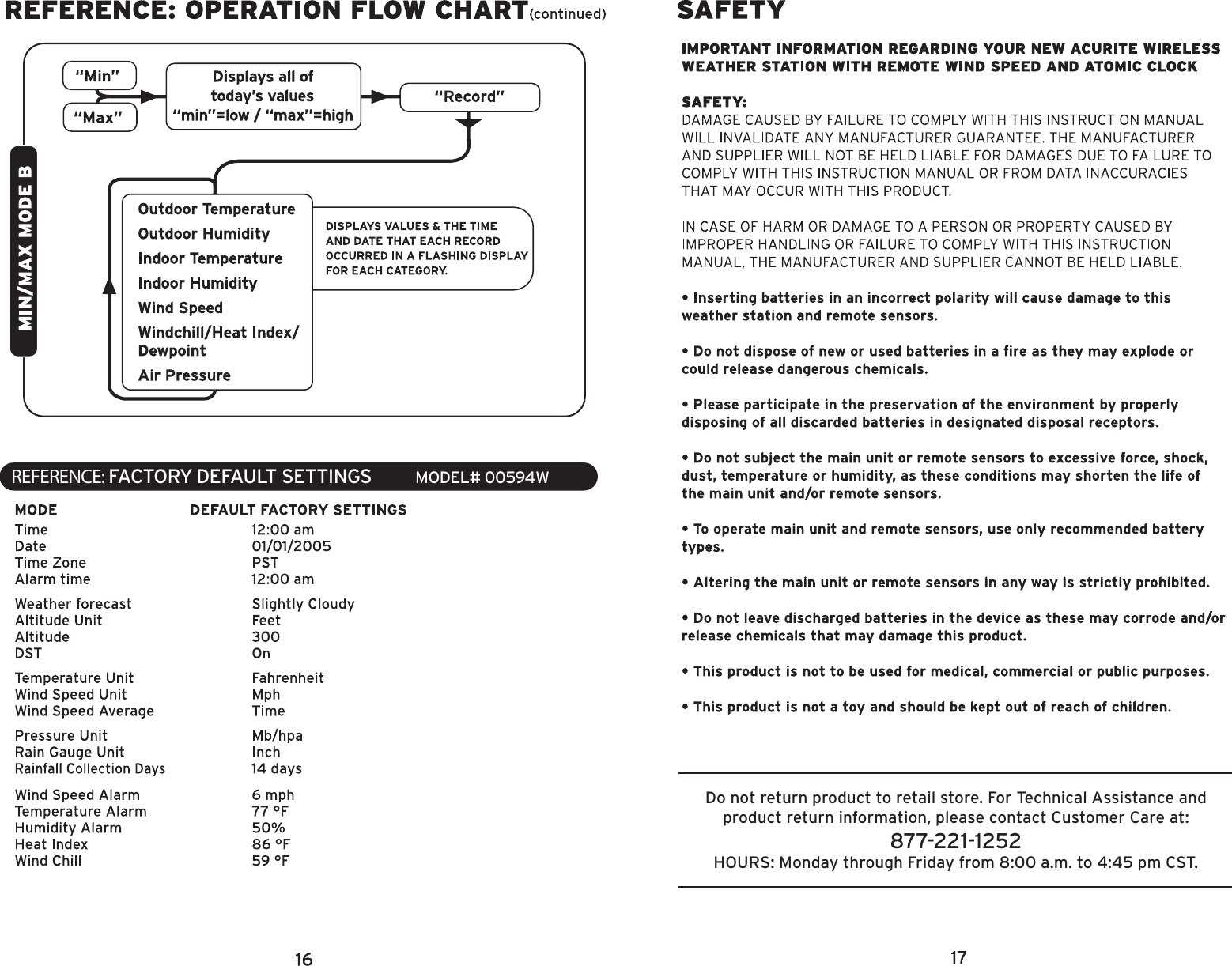 Page 9 of 9 - Chaney-Instrument Chaney-Instrument-Clock-992-Users-Manual- 1  Chaney-instrument-clock-992-users-manual