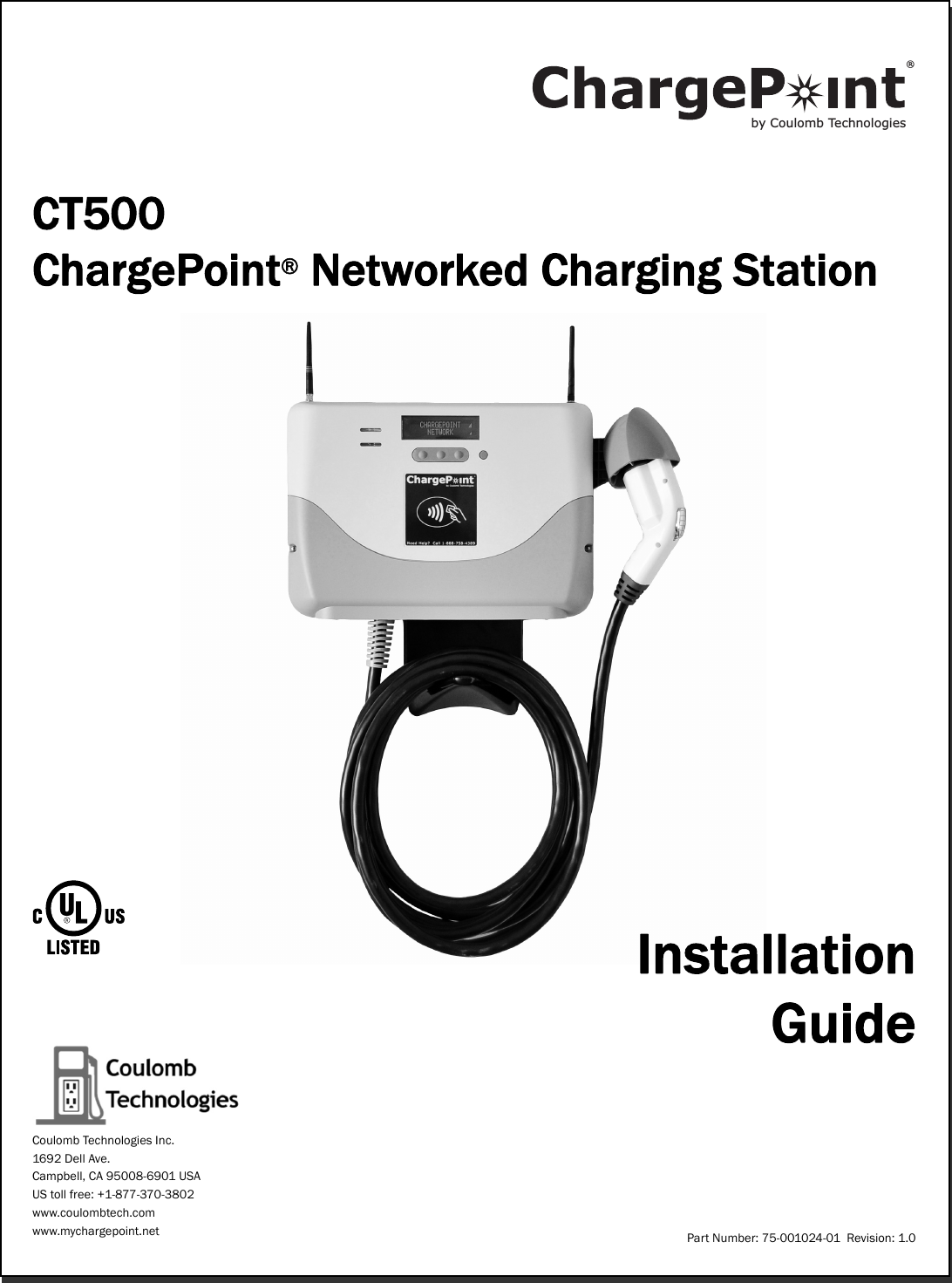 chargepoint-ct500-ct500-electric-vehicle-charging-station-user-manual