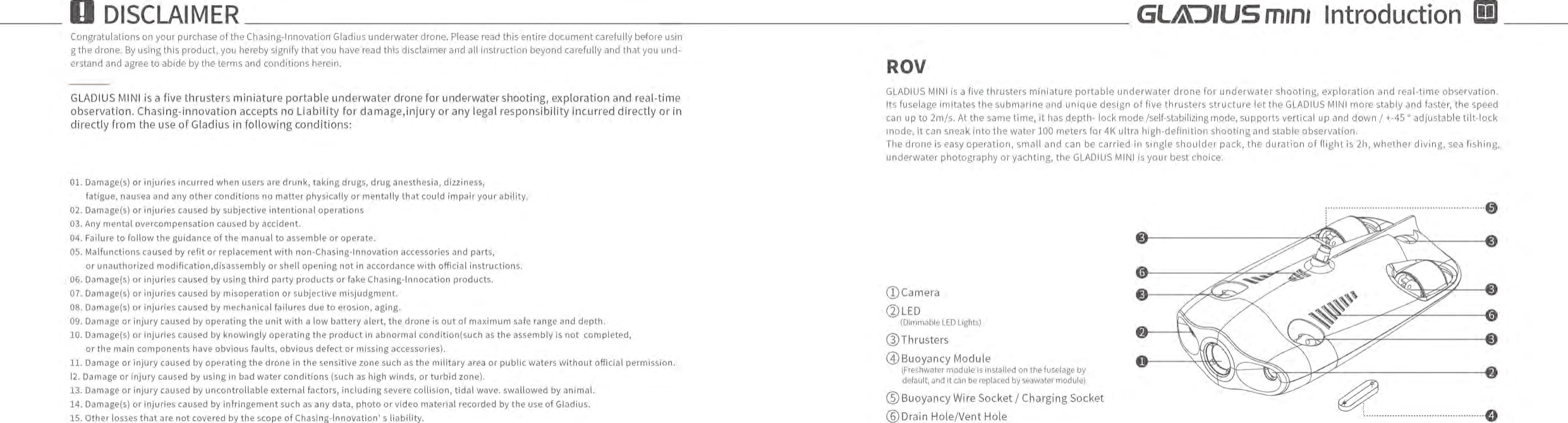 Page 2 of Chasing Innovation Technology CICT02 Remote Control Handle User Manual 