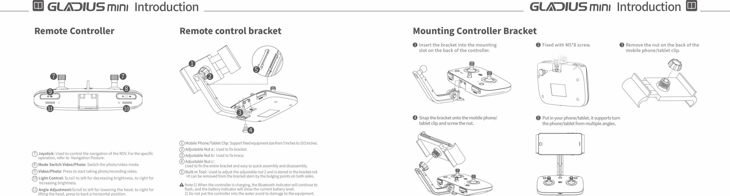 Page 4 of Chasing Innovation Technology CICT02 Remote Control Handle User Manual 