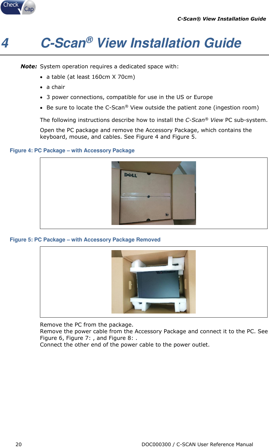 Page 20 of Check Cap CAP10007506 C-Scan Cap transceiver User Manual Title