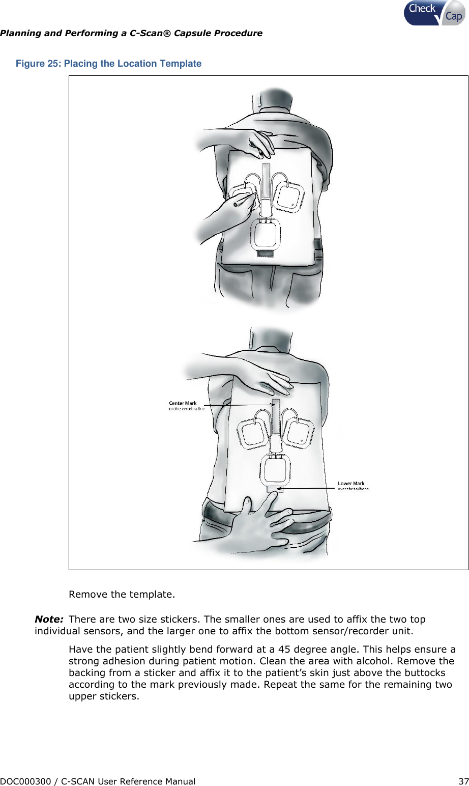 Page 37 of Check Cap CAP10007506 C-Scan Cap transceiver User Manual Title