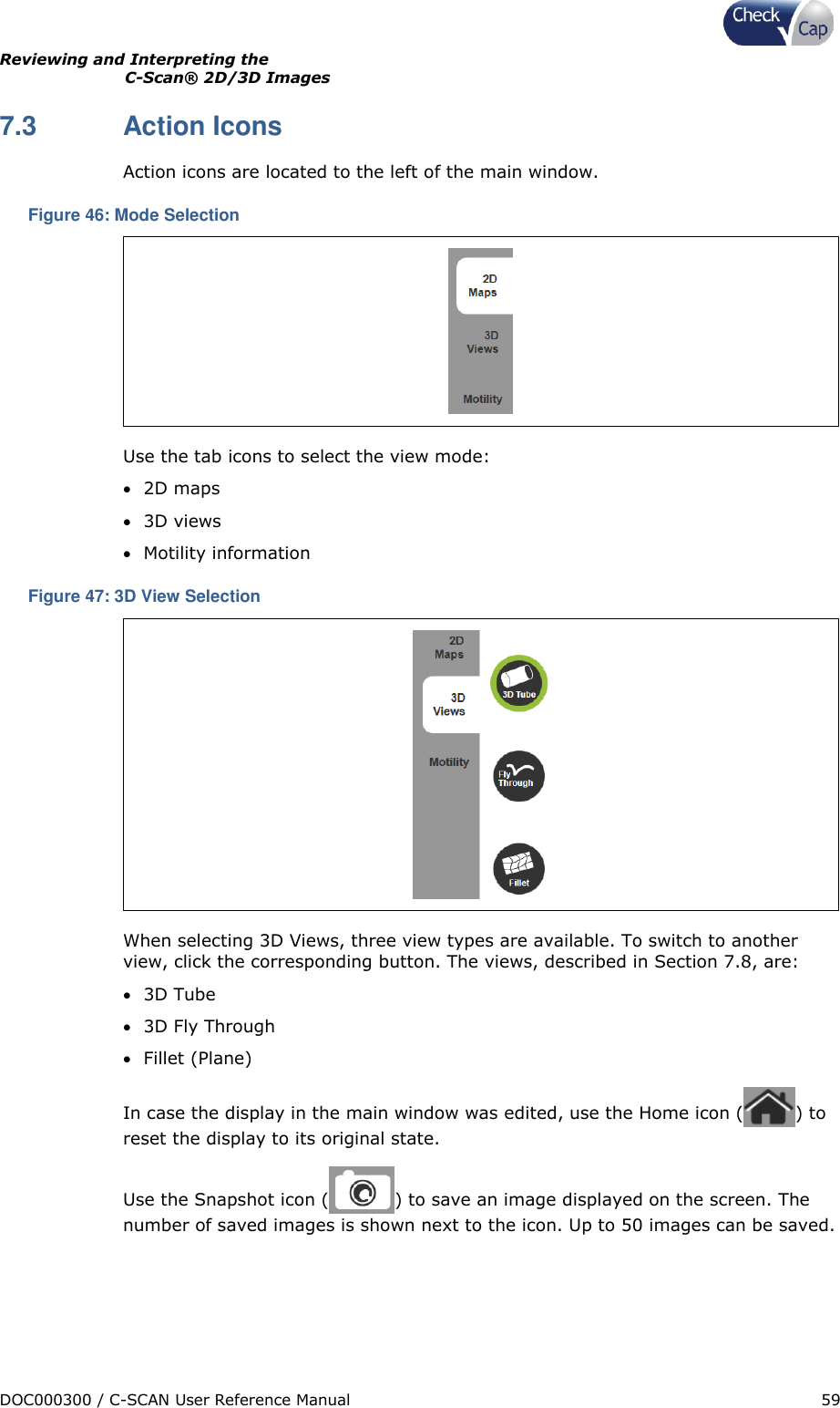 Page 59 of Check Cap CAP10007506 C-Scan Cap transceiver User Manual Title