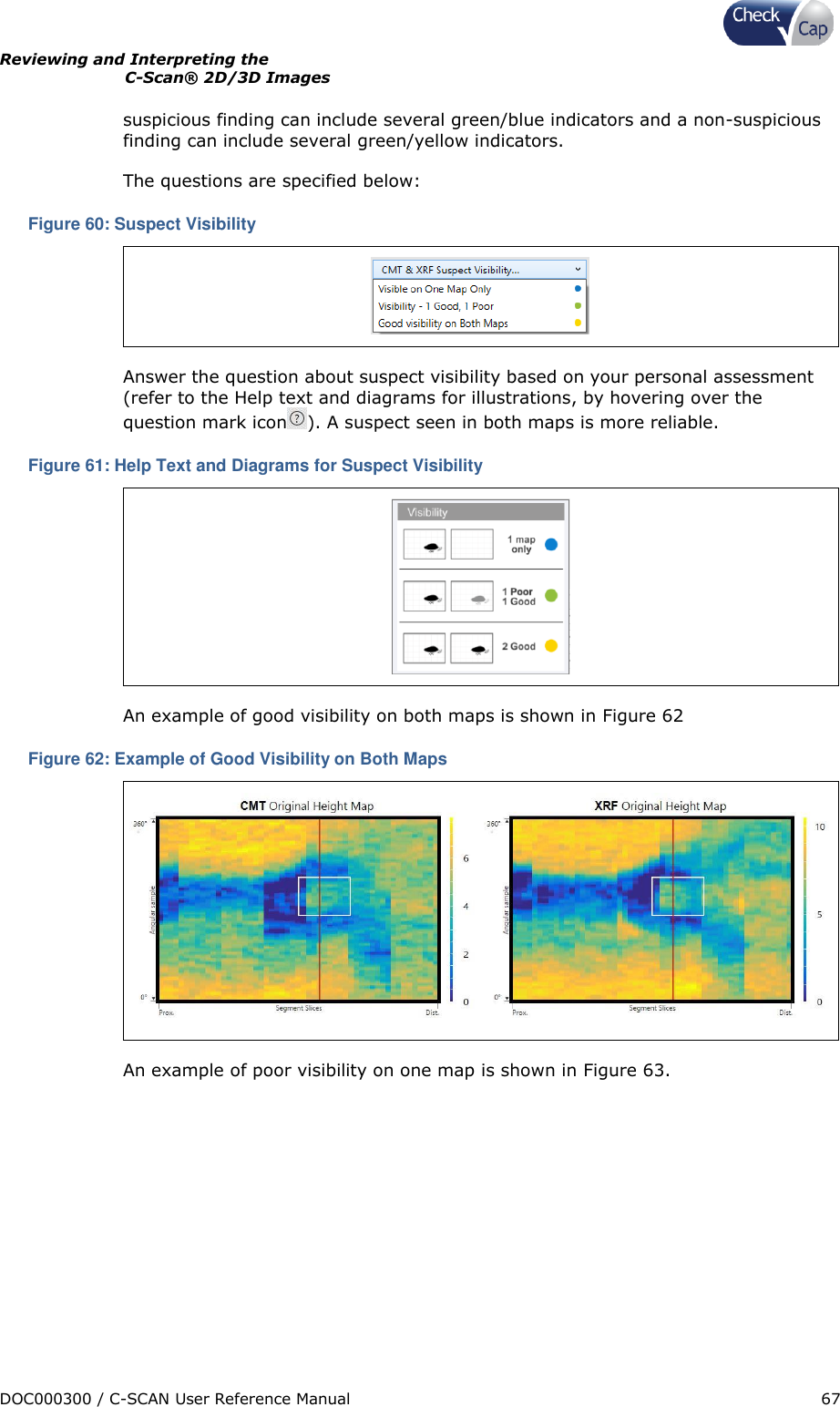 Page 67 of Check Cap CAP10007506 C-Scan Cap transceiver User Manual Title