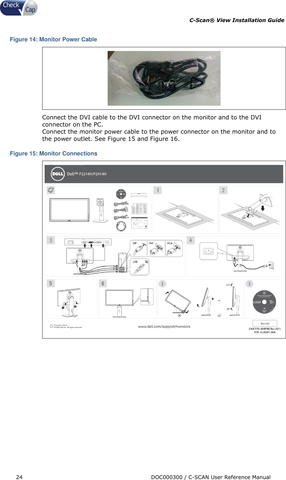 Page 24 of Check Cap TRACK10007605 C-Scan track transceiver User Manual Title