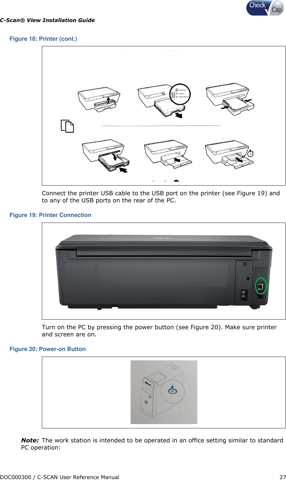 Page 27 of Check Cap TRACK10007605 C-Scan track transceiver User Manual Title