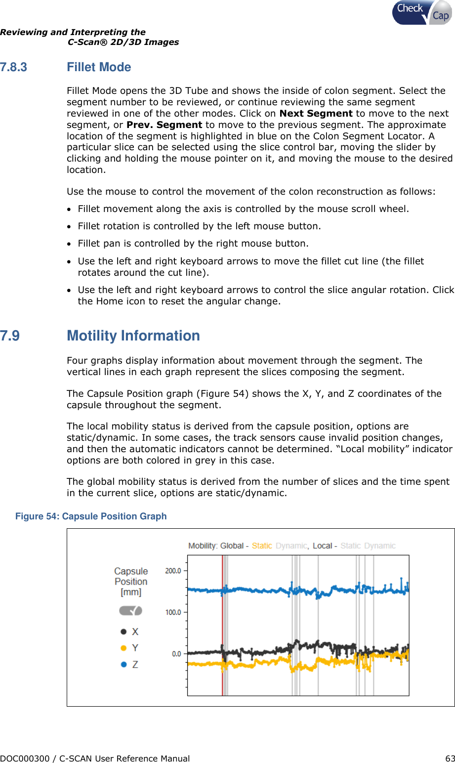 Page 63 of Check Cap TRACK10007605 C-Scan track transceiver User Manual Title