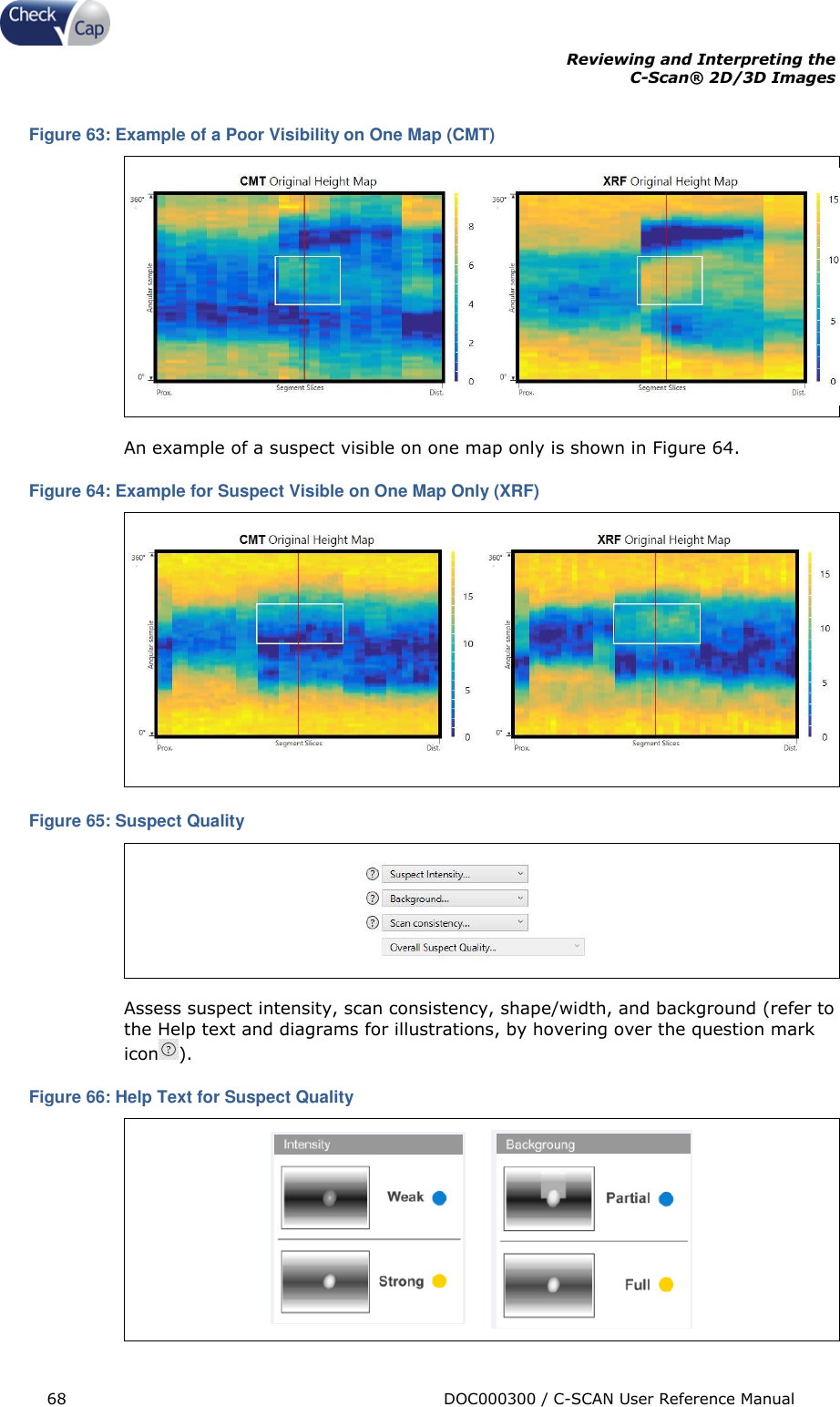 Page 68 of Check Cap TRACK10007605 C-Scan track transceiver User Manual Title