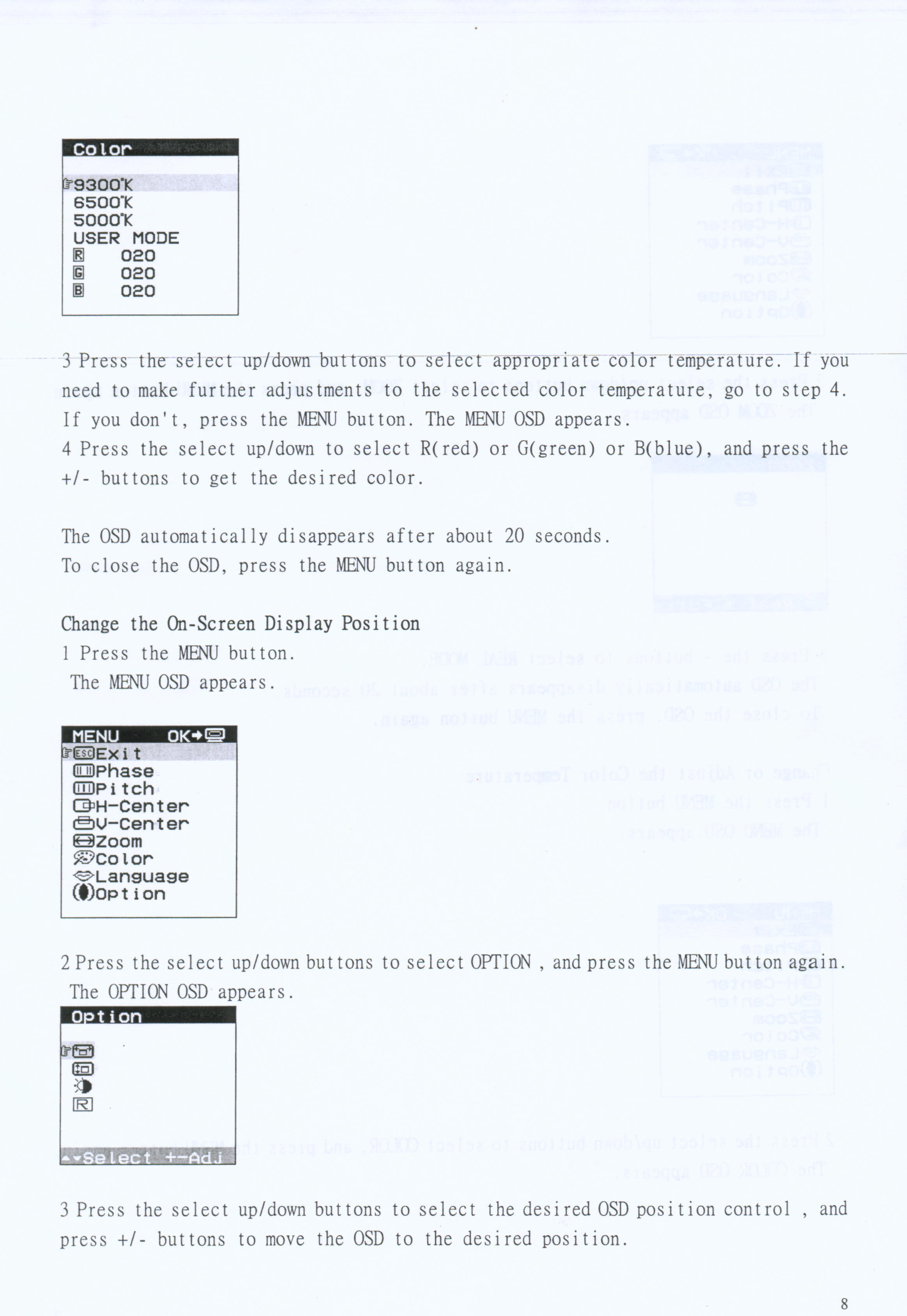 15'' LCD MONITOR User Manual