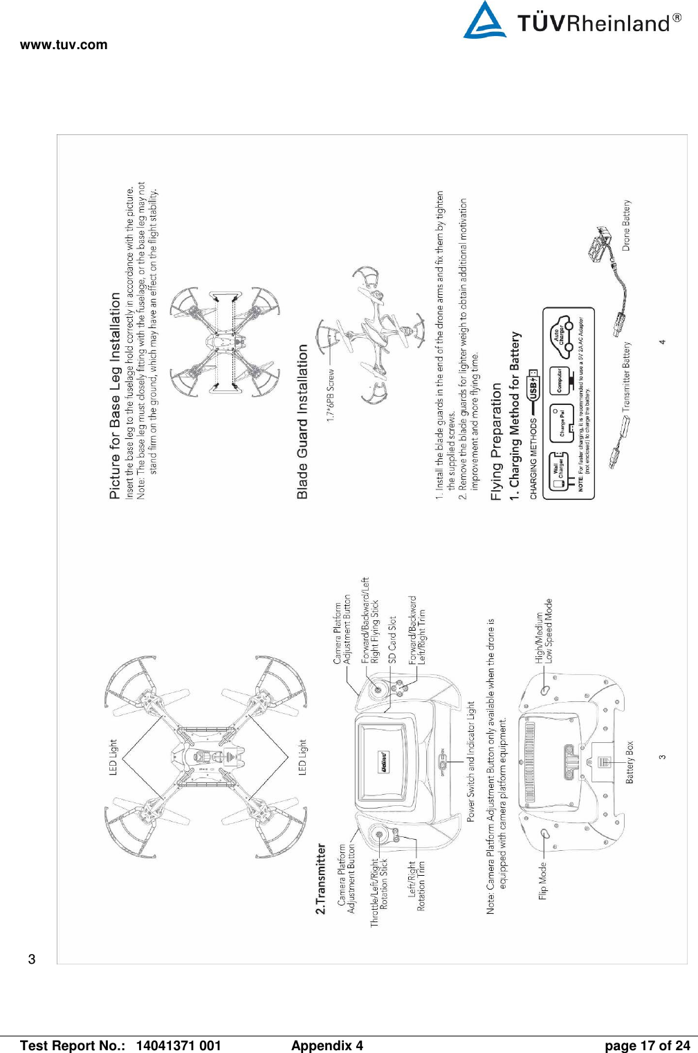 www.tuv.com   Test Report No.:  14041371 001  Appendix 4  page 17 of 24 3   