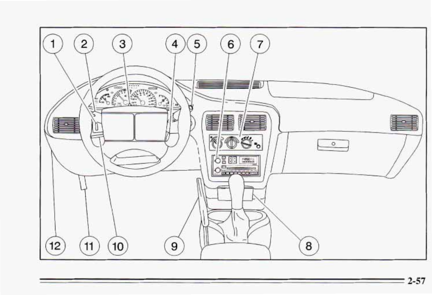 Chevrolet 1995 Cavalier Owners Manual Owner's