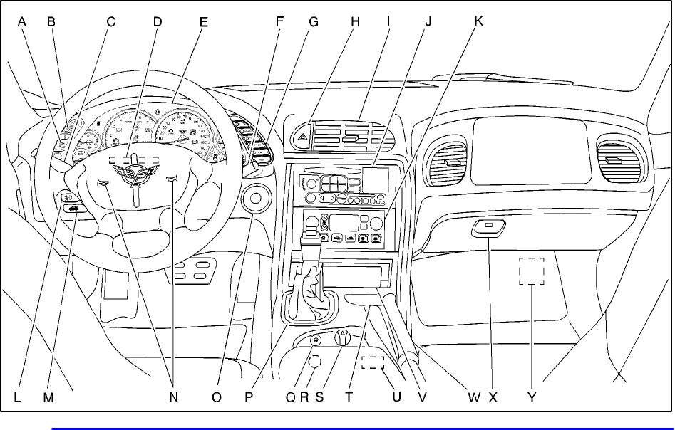 Chevrolet 2000 Corvette Owners Manual Owner's