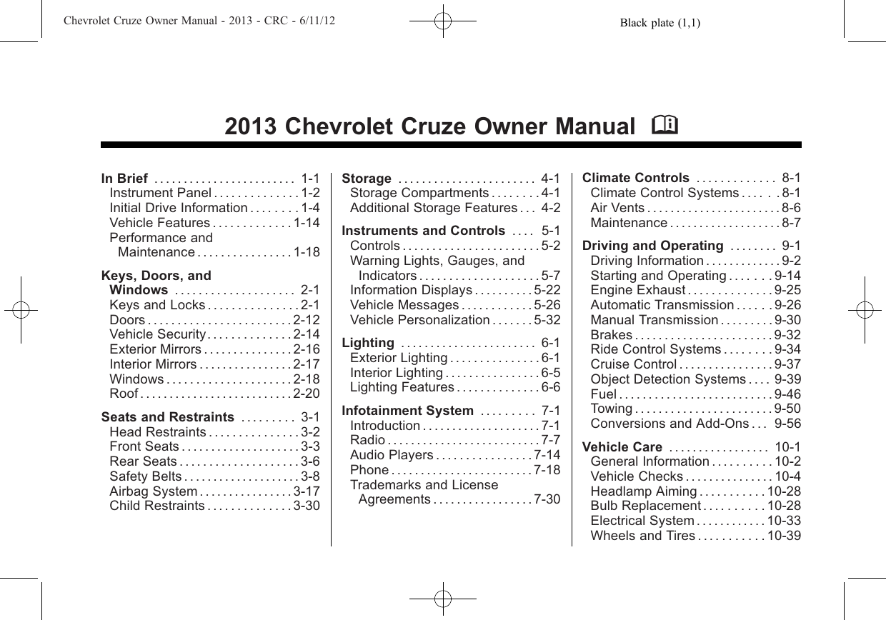 Chevrolet 2013 Cruze Owners Manual 00 Introduction_en_US 1..6